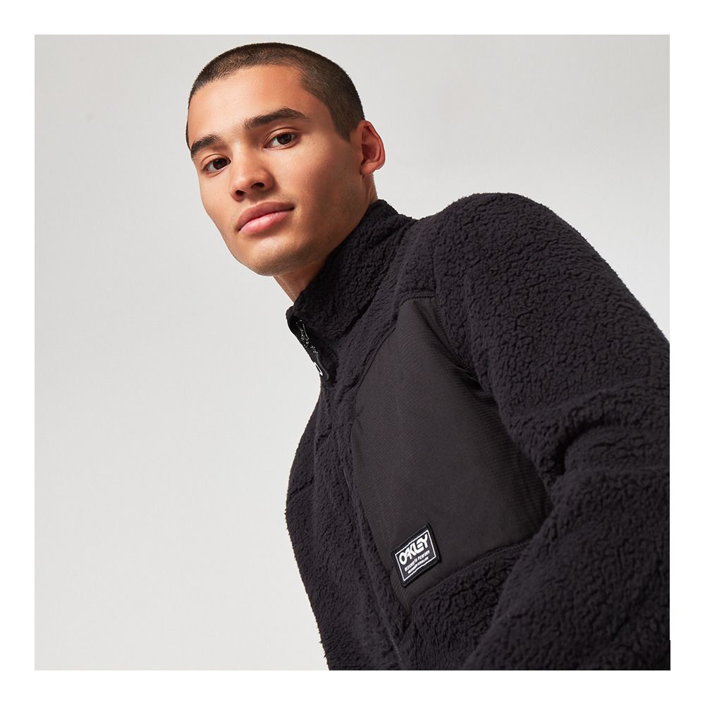 Oakley MOUNTAIN FIRE SHERPA - Polaire Homme blackout