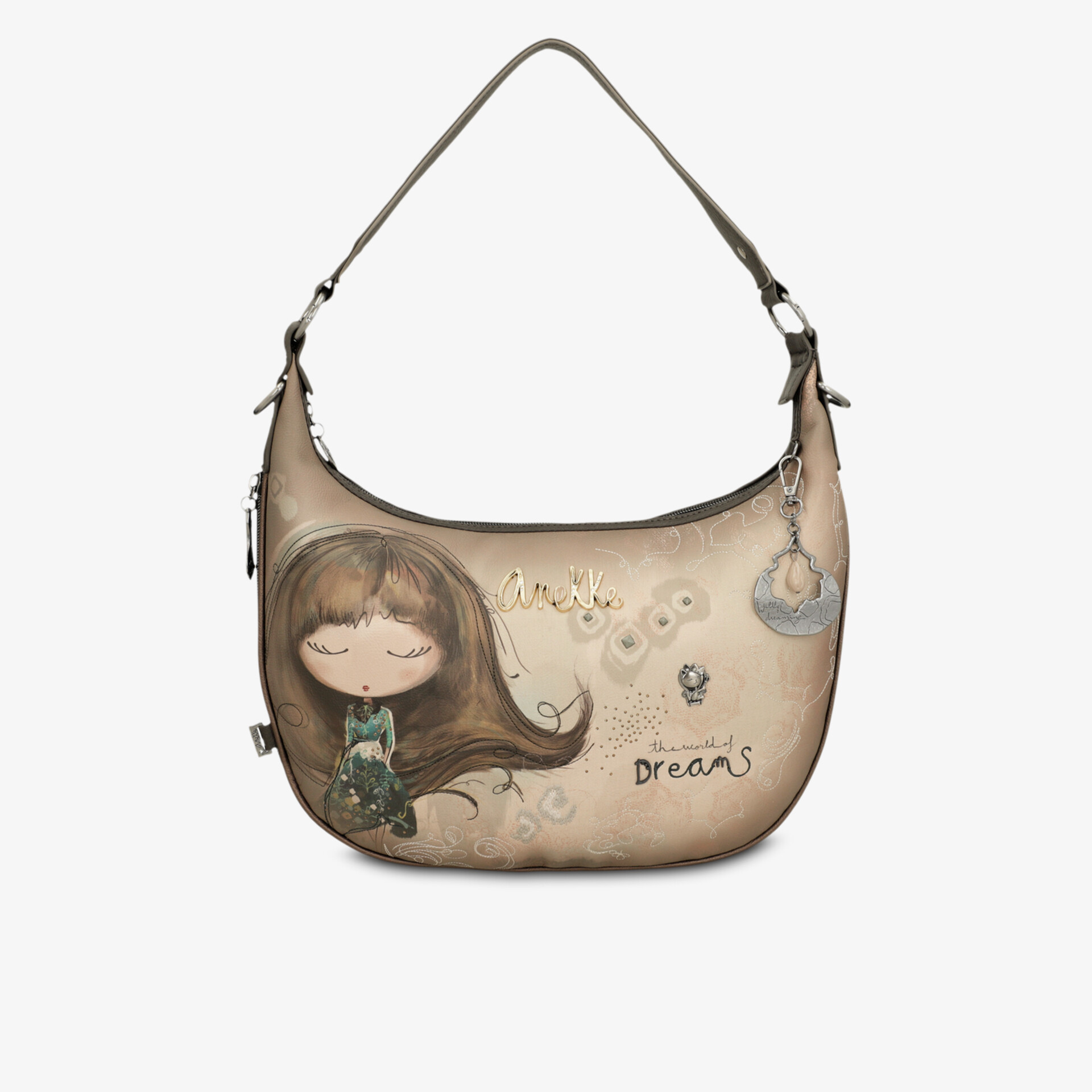 anekke REAL Damen Handtasche beige