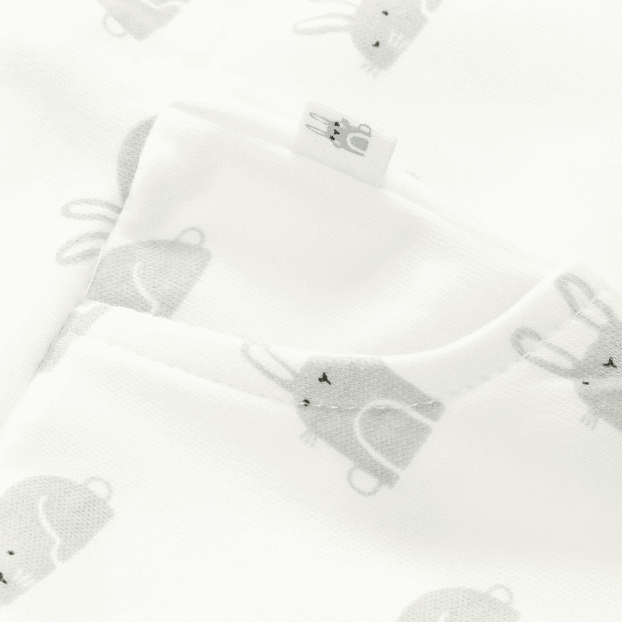 STACCATO Hose cream white gemustert