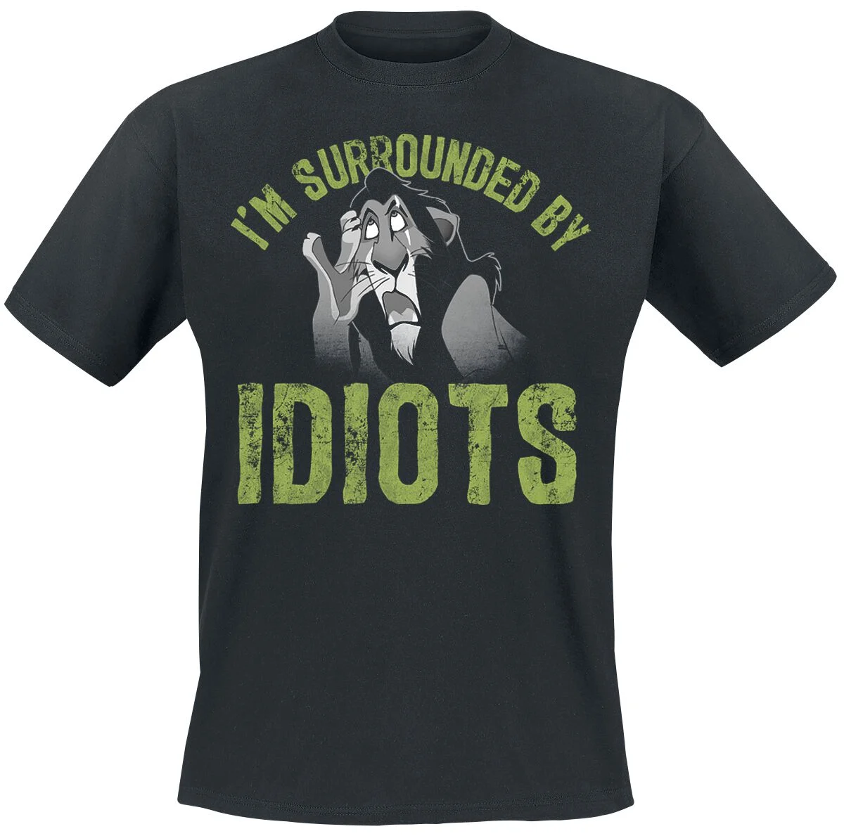 I'm Surrounded By Idiots | Le Roi Lion T-Shirt Manches courtes