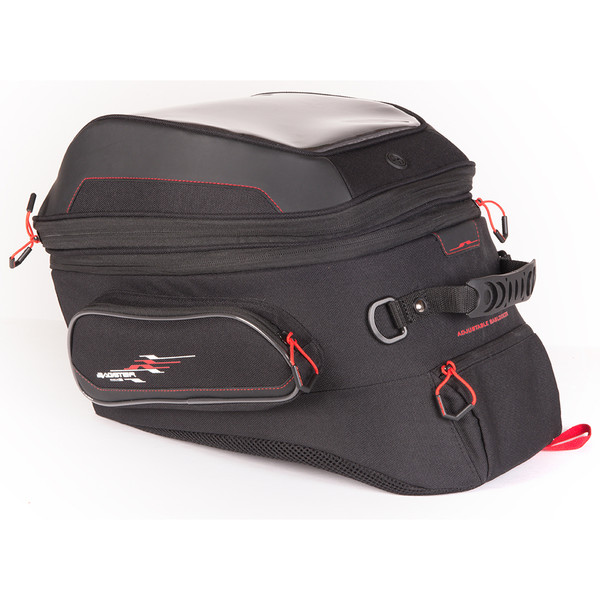 Bagster - Sacoche de réservoir Adventur Lock Noir / Rouge