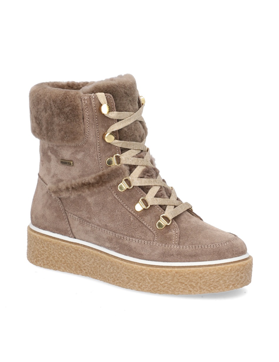 Veloursleder Snowboot