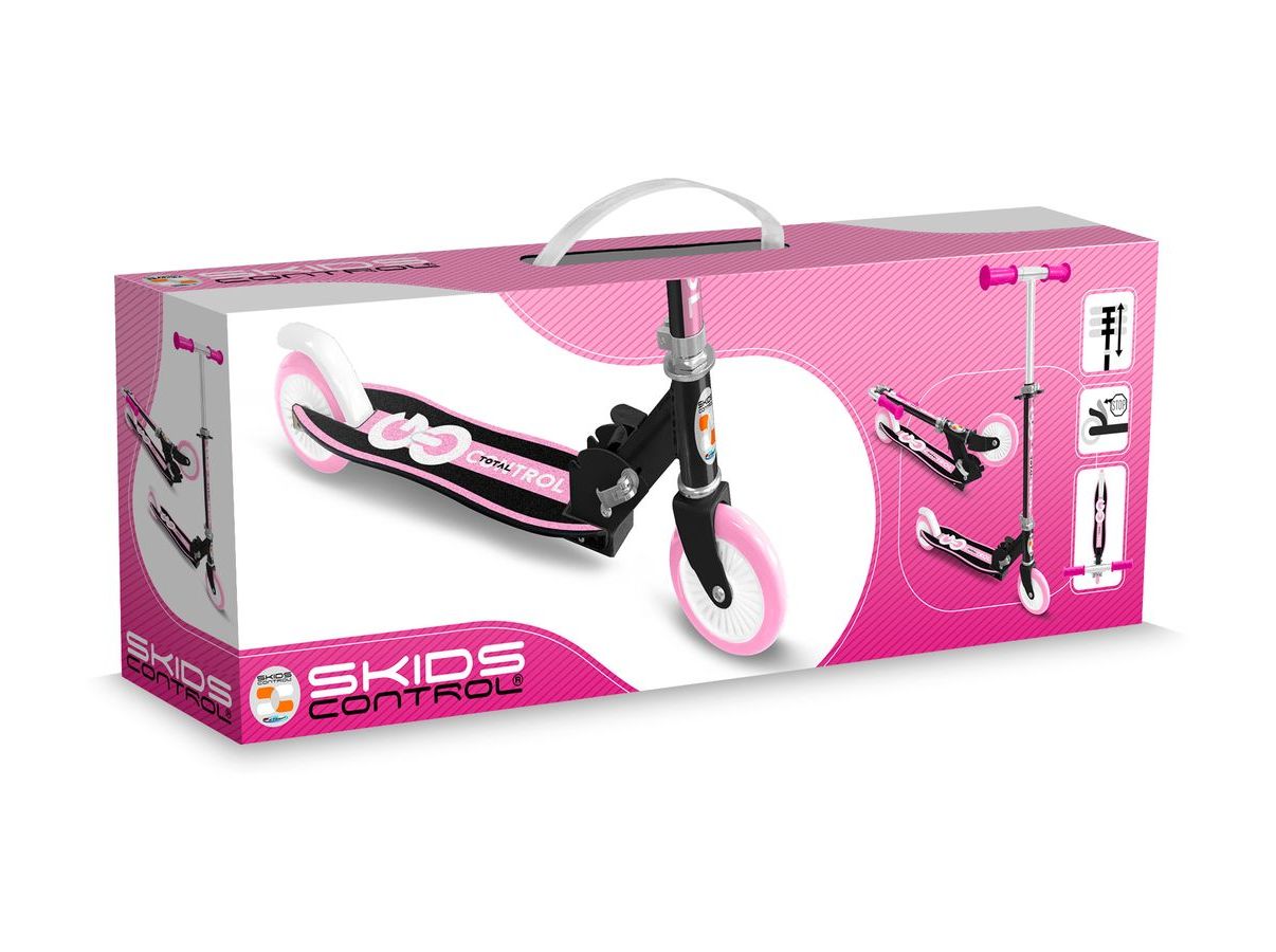 TROTINETE SKIDS CONTROL DOBRÁVEL ROSA