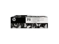 HP 711 - Sort, gul, cyan, magenta - printhoved - for DesignJet T100, T120, T120 ePrinter, T125, T130, T520, T520 ePrinter, T525, T530