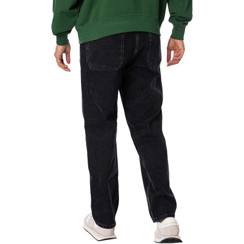 Tommy Jeans - Vaqueros Holgados Skater Negro