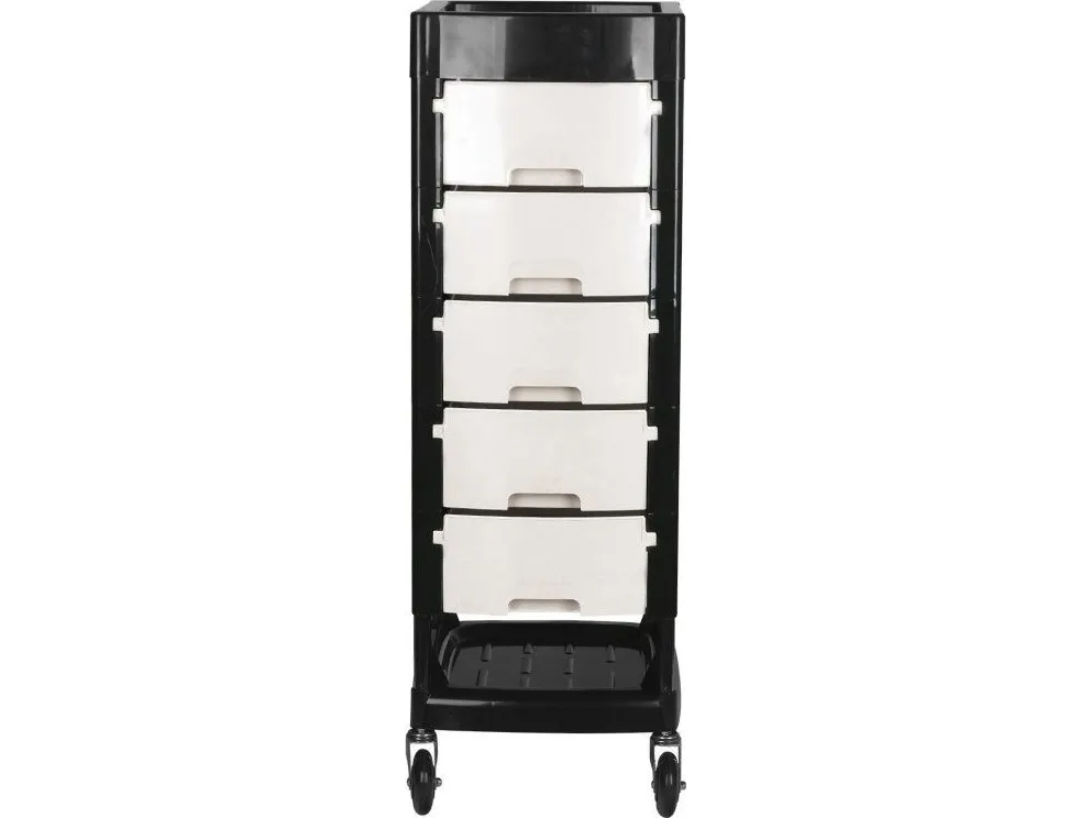 Activeshop Gabbiano frisørassistent FT65 sort/hvid