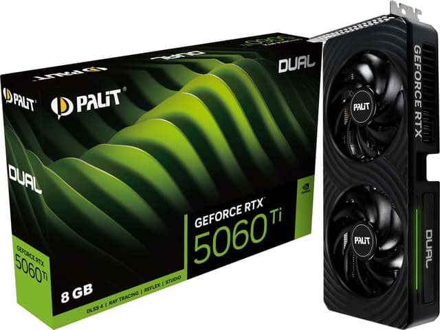 PALIT RTX5060Ti Dual 8GB GDDR7 grafikkort