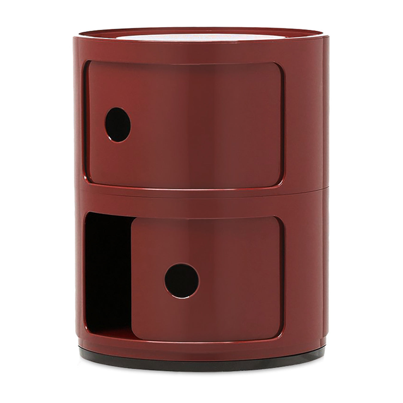 Kartell Componibili Kast Ã 32 cm - 2 Modules - Bordeaux