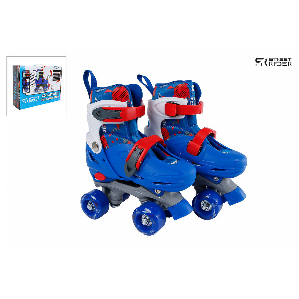Street Rider rolschaatsen - maat 31-34 - blauw