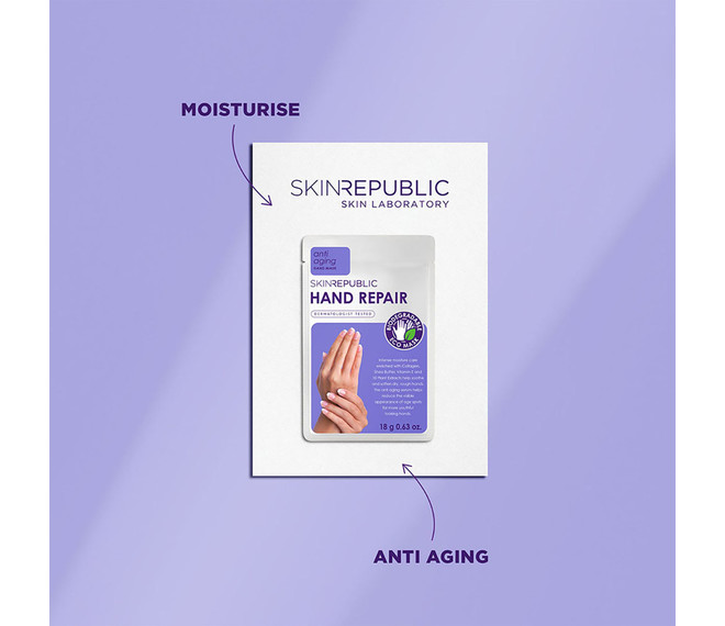 SKINREPUBLIC Hand Repair Handschuh Maske