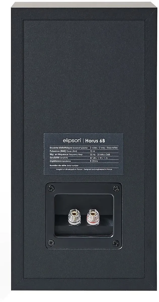Elipson Horus 6B HCM 5.1 Noir carbone Packs enceintes compactes