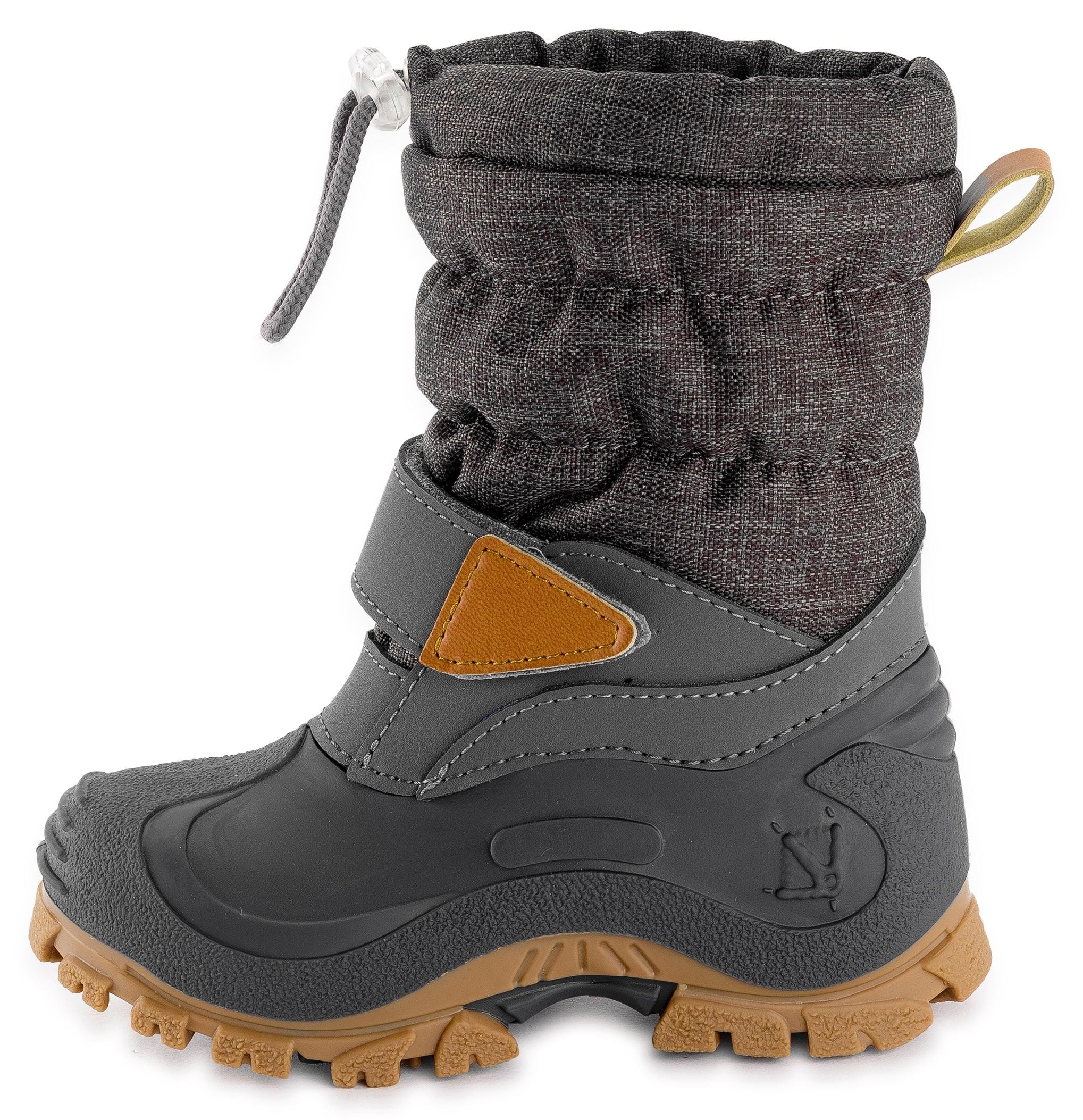 Lurchi Snowboots »Finn«  Winterboots mit Schurwolle, Grössenschablone zum Download