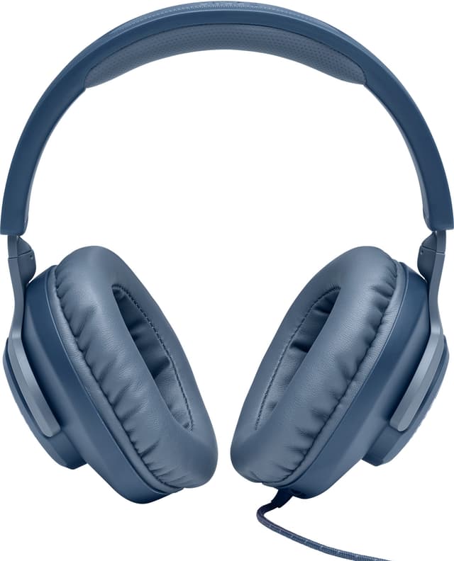 JBL Quantum 100 gaming headset (blå)