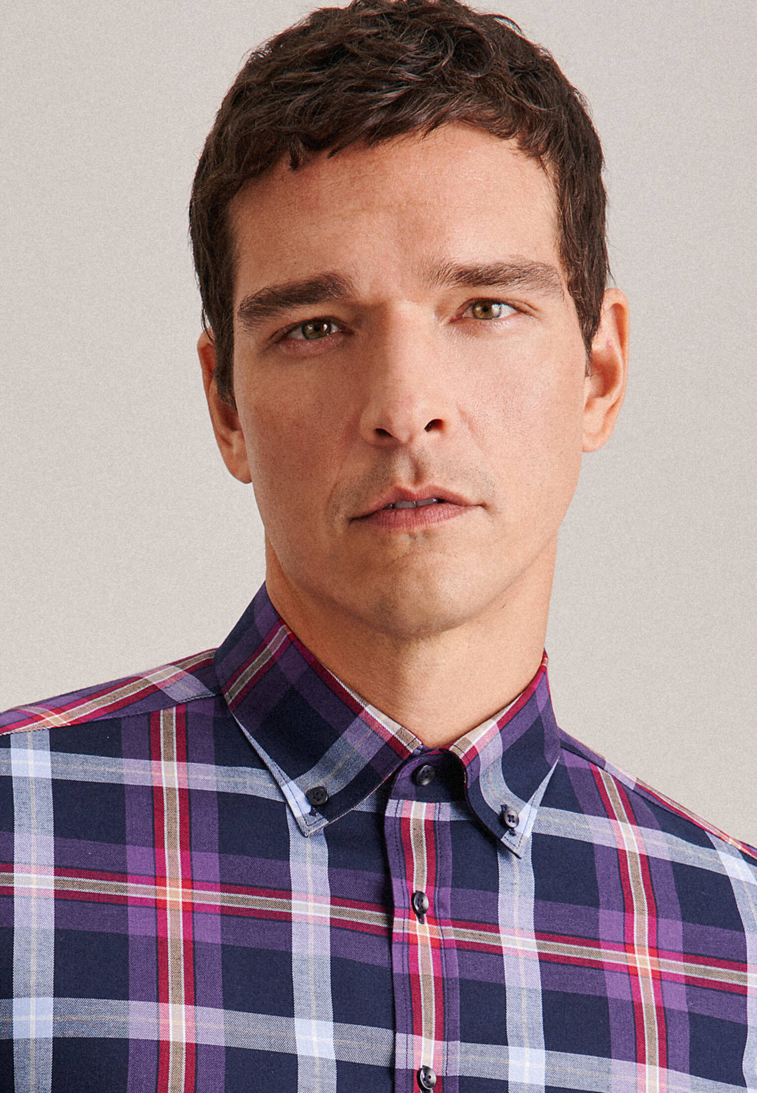 Seidensticker| Herren Flanellhemd Shaped