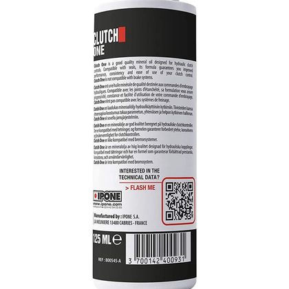 Liquide d'embrayage Ipone CLUTCH ONE 125 ML Universel