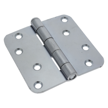 KARWEI Scharnier 90x90 mm verzinkt met afgeronde hoeken