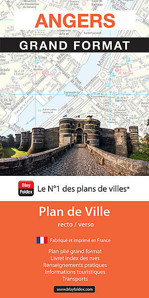 BLAY FOLDEX - PLAN DE ANGERS GRAND FORMAT