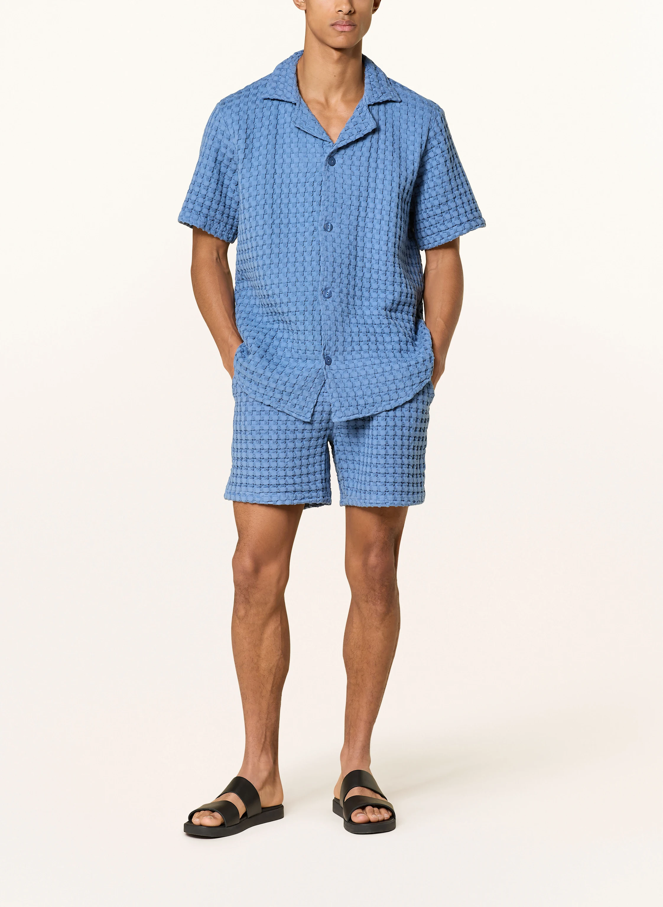 OAS Resorthemd NEARLY BLACK Comfort Fit