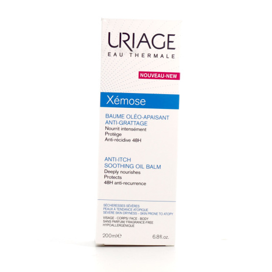Baume oléo-apaisant anti-grattage Xémose Uriage