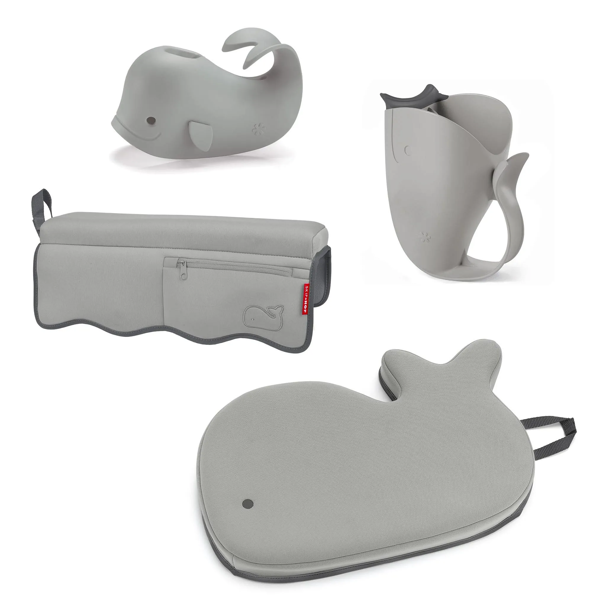 Skip Hop Ensemble de Bain Baleine Gris Paquet de 4