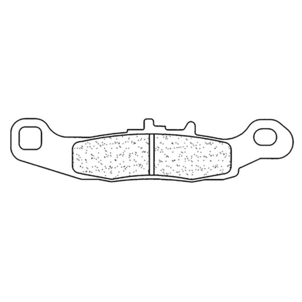 Cl brakes - Plaquettes de frein Quad métal fritté - 1141ATV1