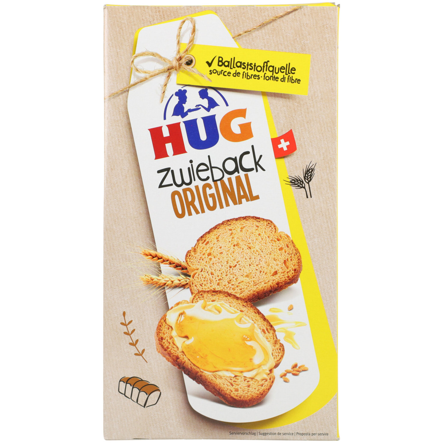 Hug Zwieback Original 250G