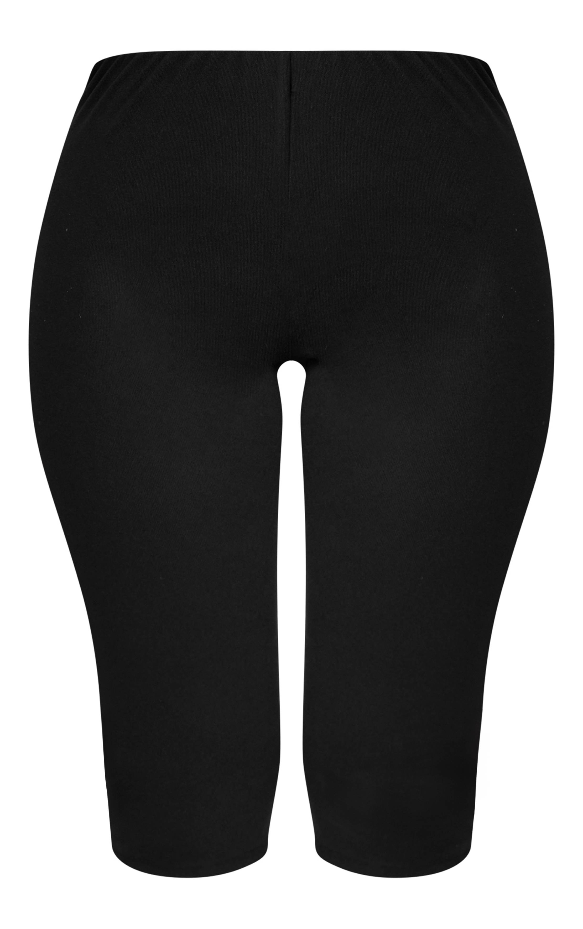 Noir Pantalon Capri Ajusté Petite