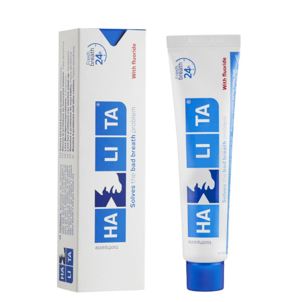 3x Halita Tandpasta Fluoride75 ml