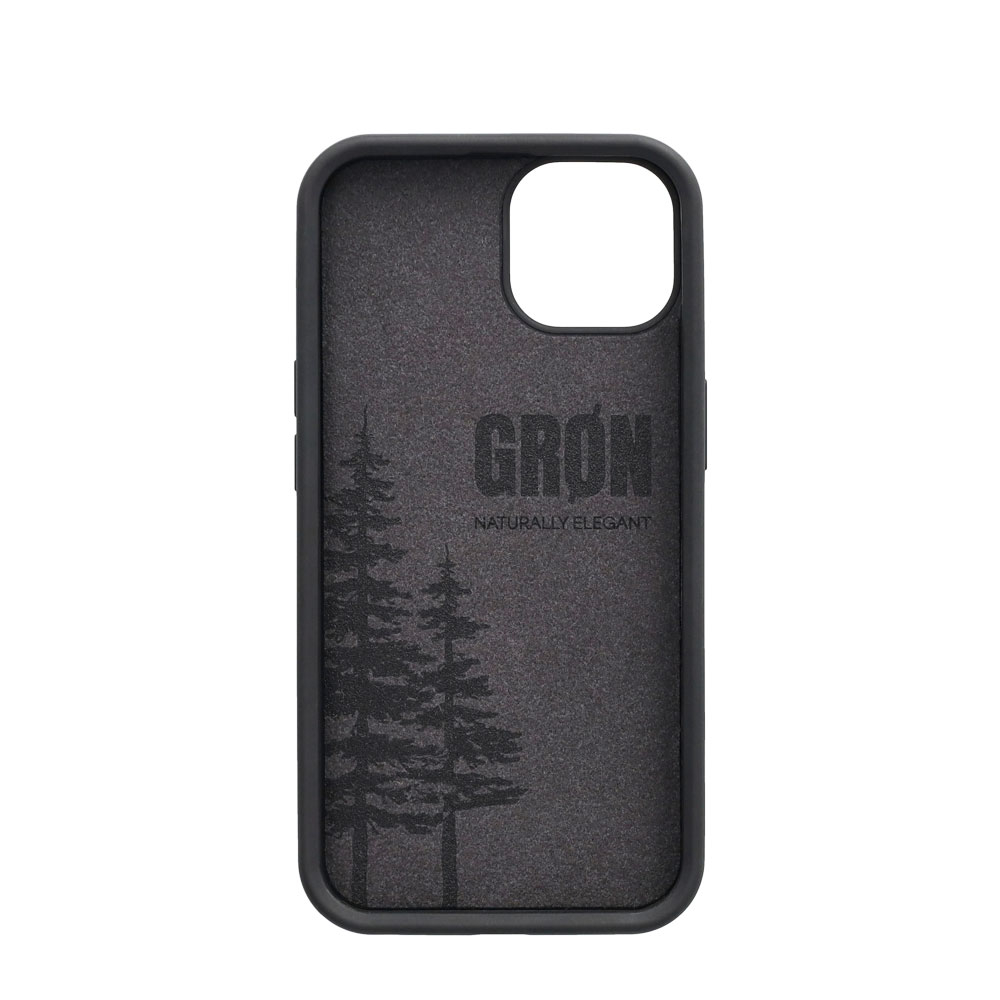 iPhone 14 Holz Handy Hülle MagSafe Bumper Case - Walnuss