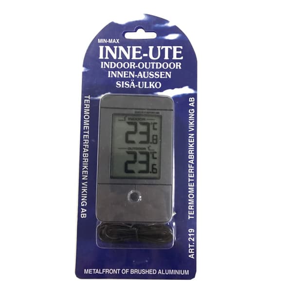 TERMOMETERFABRIKEN  Termometer Inne & Ute Digital