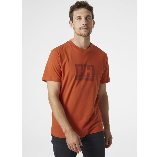 T-shirt HELLY HANSEN BOX T TERRACOTTA