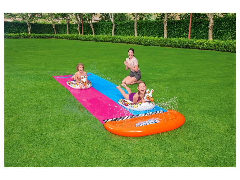 Dubbele waterglijbaan