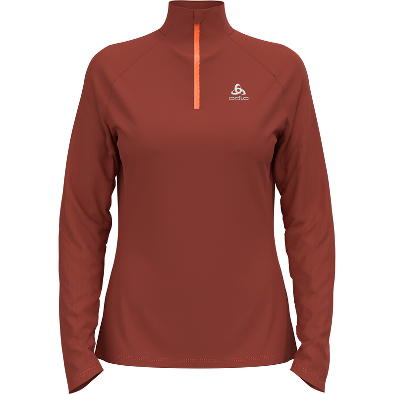 Odlo Damen Essential Ceramiwarm Half Zip Longsleeve