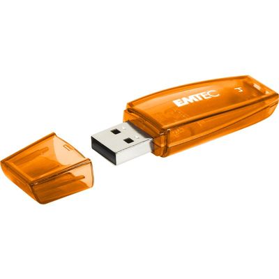 Emtec C410 Color Mix - clé USB 2.0 - 4 Go - orange