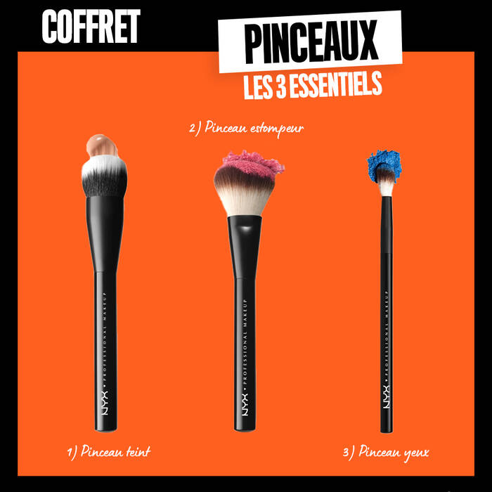Coffret Essentiels pinceaux