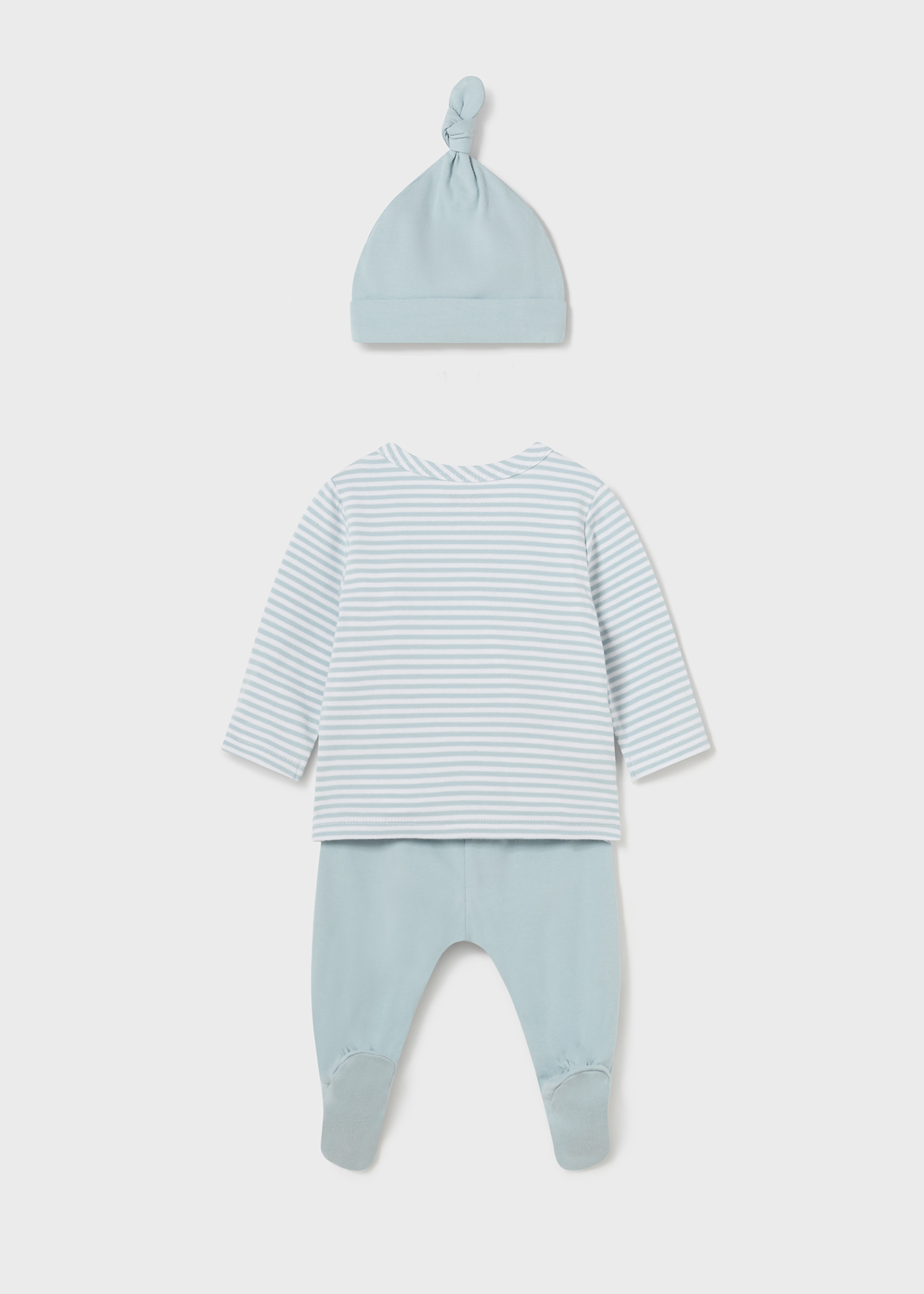 Conjunto de 3 peças Better Cotton para recém-nascidos, milho
