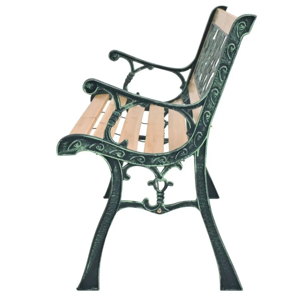 vidaXL - Tuinbank - Bruin - Hout - 122 cm