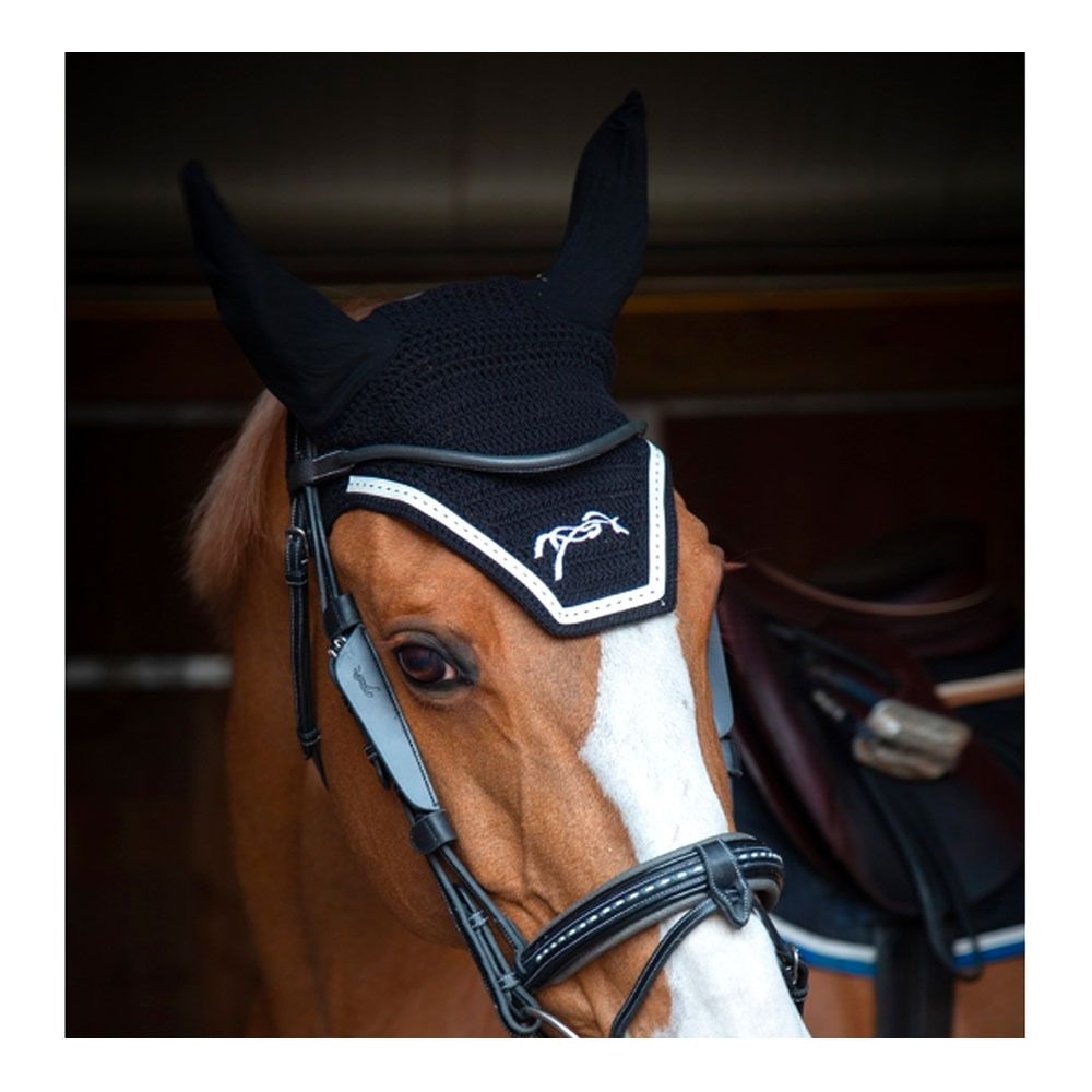Pénélope FLYCOTTON - Bonnet anti-mouches noir