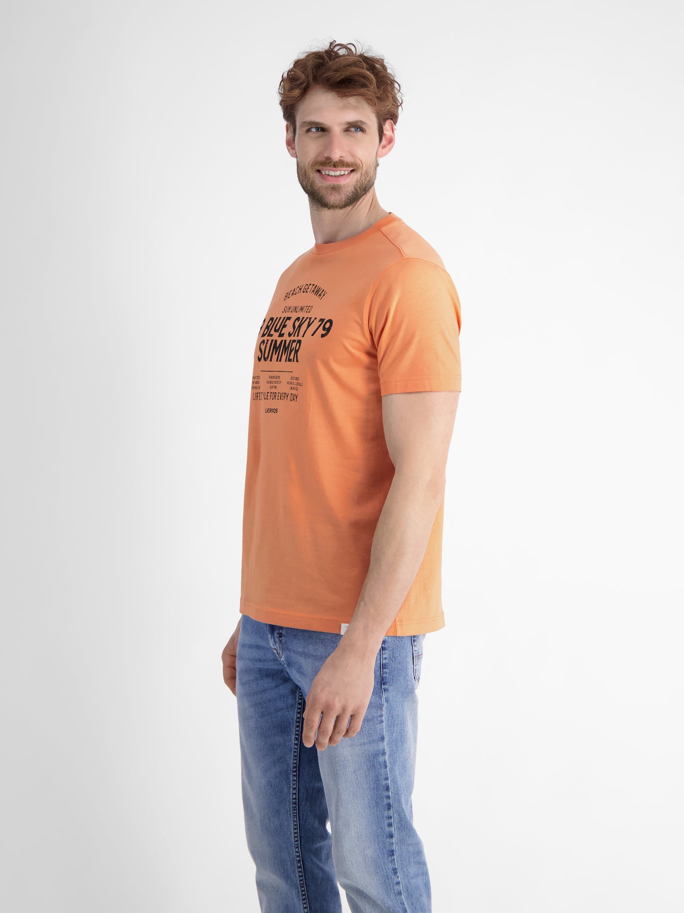 Herren T-Shirt mit Brustprint