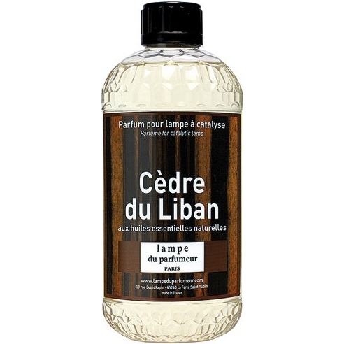 Recharge pour lampe 500 ml cèdre du Liban