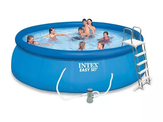 Kit piscine autoportante Easy set- 4,57 m x 1,22 m - Intex