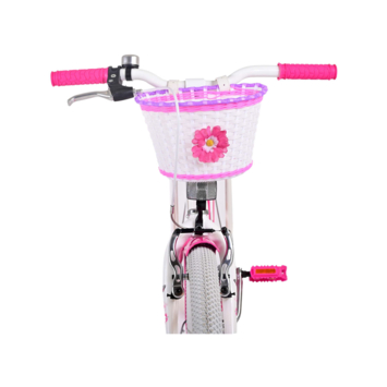 Kinderfiets Volare Lovely roze-wit 20 inch