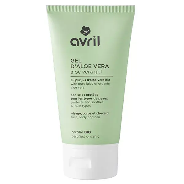 Gel de Aloe Vera Orgânico Certificado Avril Cosmetics 150ml