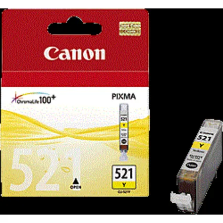 Canon Tintenpatrone BJ Cartridge CLI 521 Y gelb