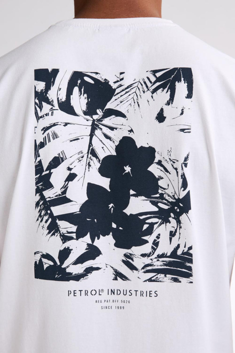 Petrol Industries witte heren t-shirt