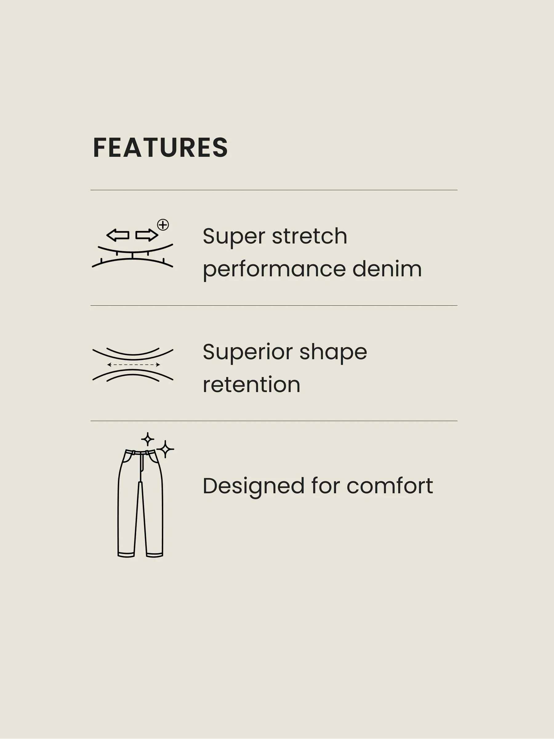 Blauw - Straight fit - Motionflex jeans