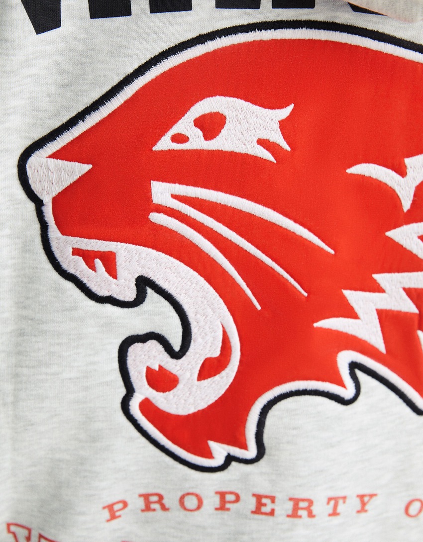 Moletom com zíper estampado do High School Musical