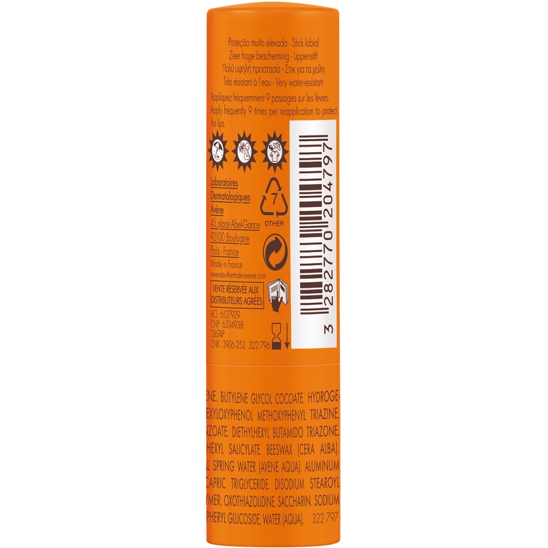 Avène Sun Lip Balm SPF 50+ - 3 gr.