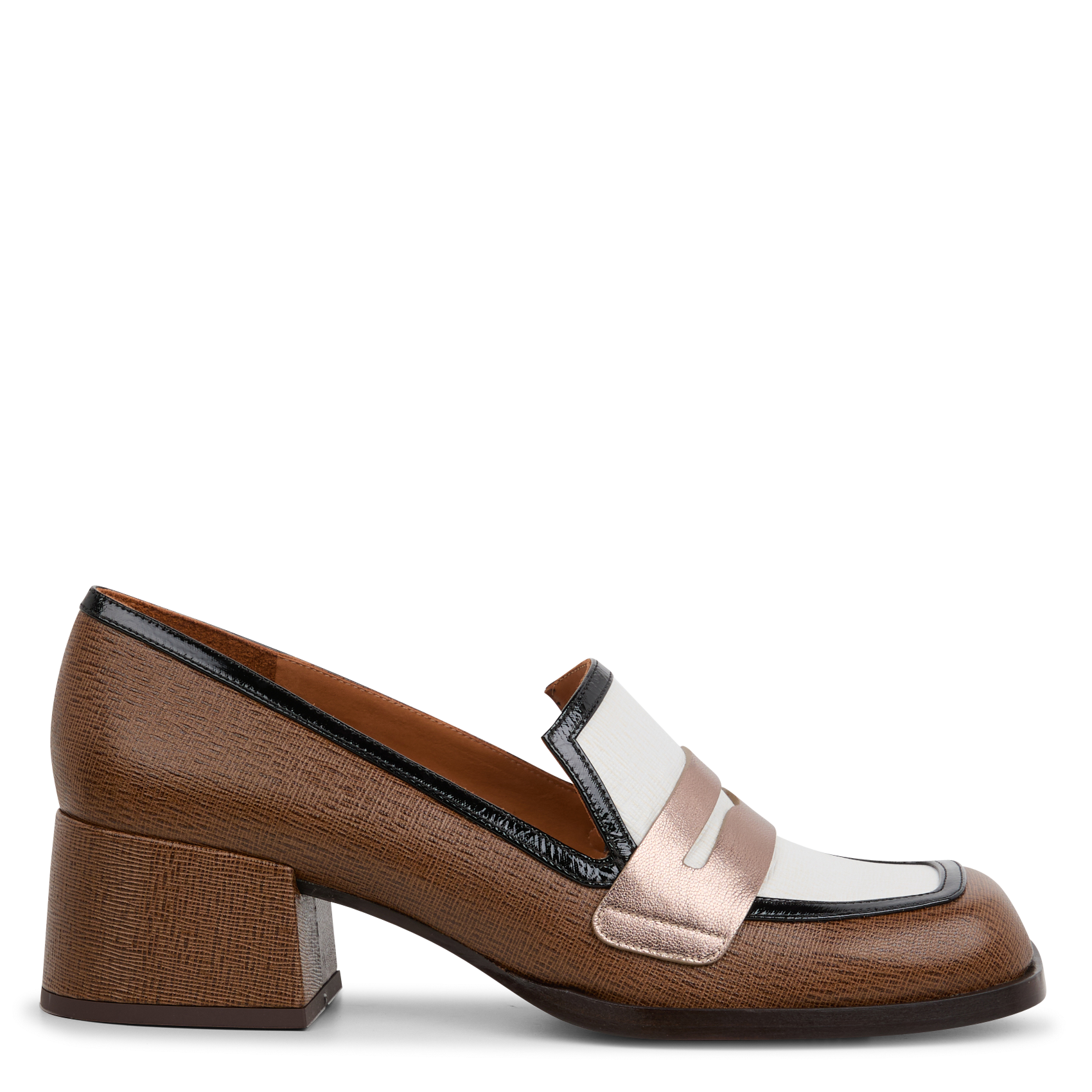 BROCHI - Mocassins en cuir | Multicolore