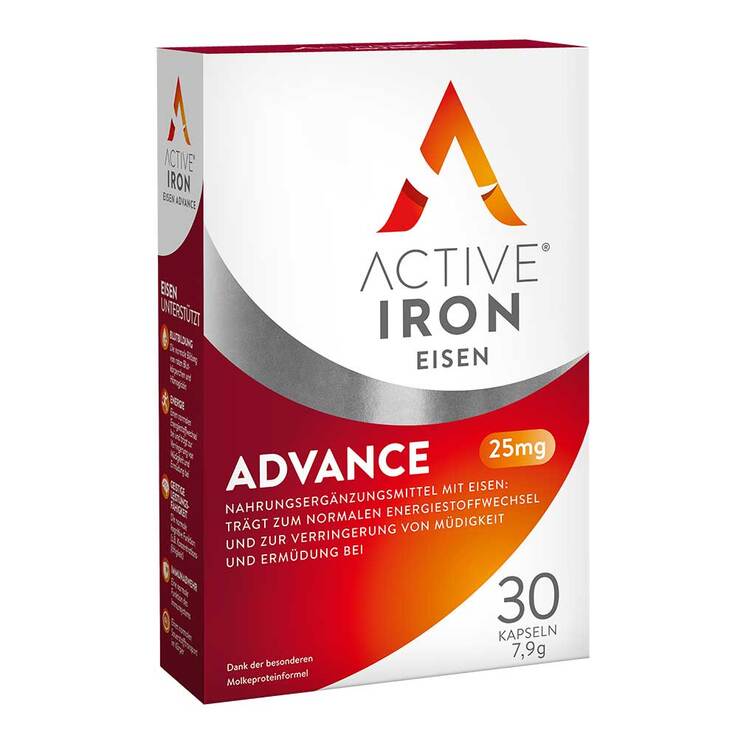 Active Iron Eisen Advance 25 mg Kapseln, 30 St